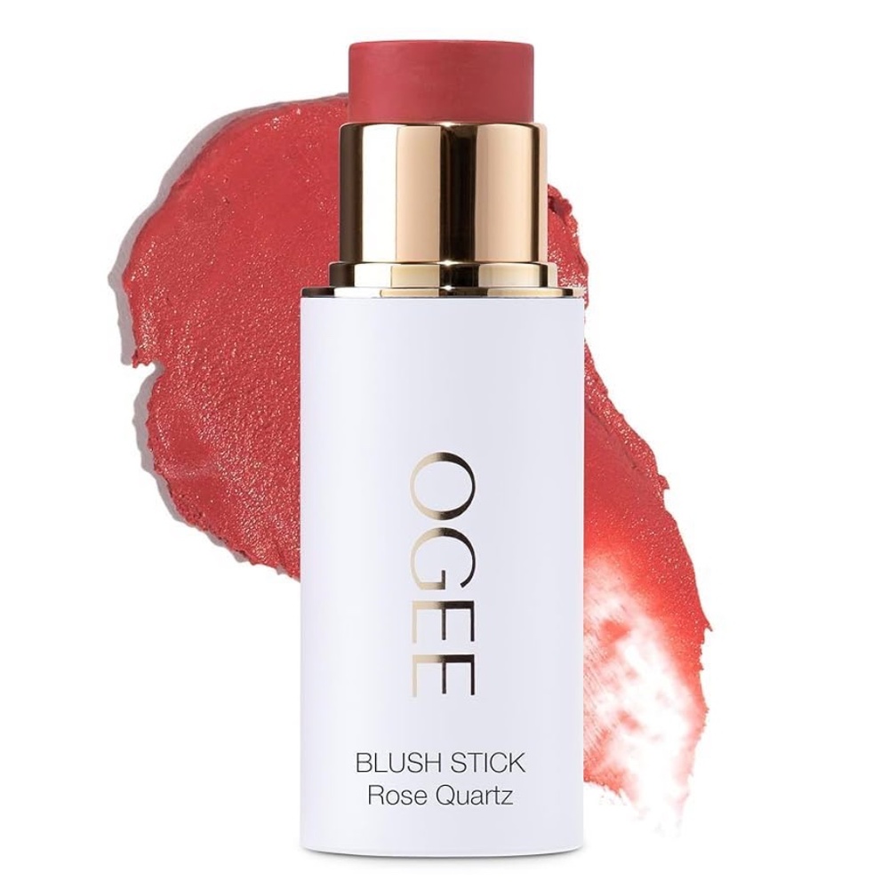 OGEE ROSE QUARTS SCULPTED FACE STICK NEW UNUSED BOXED